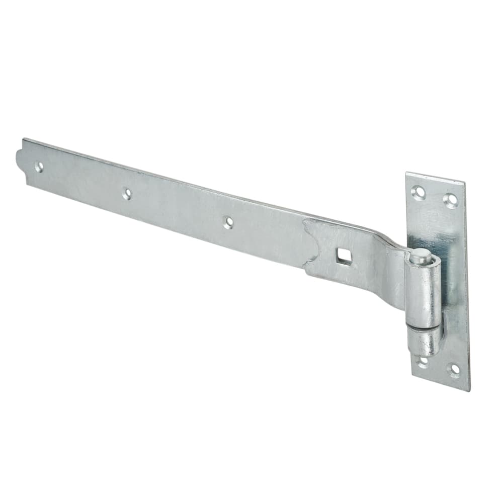 Medium Duty Cranked Hook & Band Gate Hinge Kit with Suffolk Gate Latch - 600mm - Galvanised