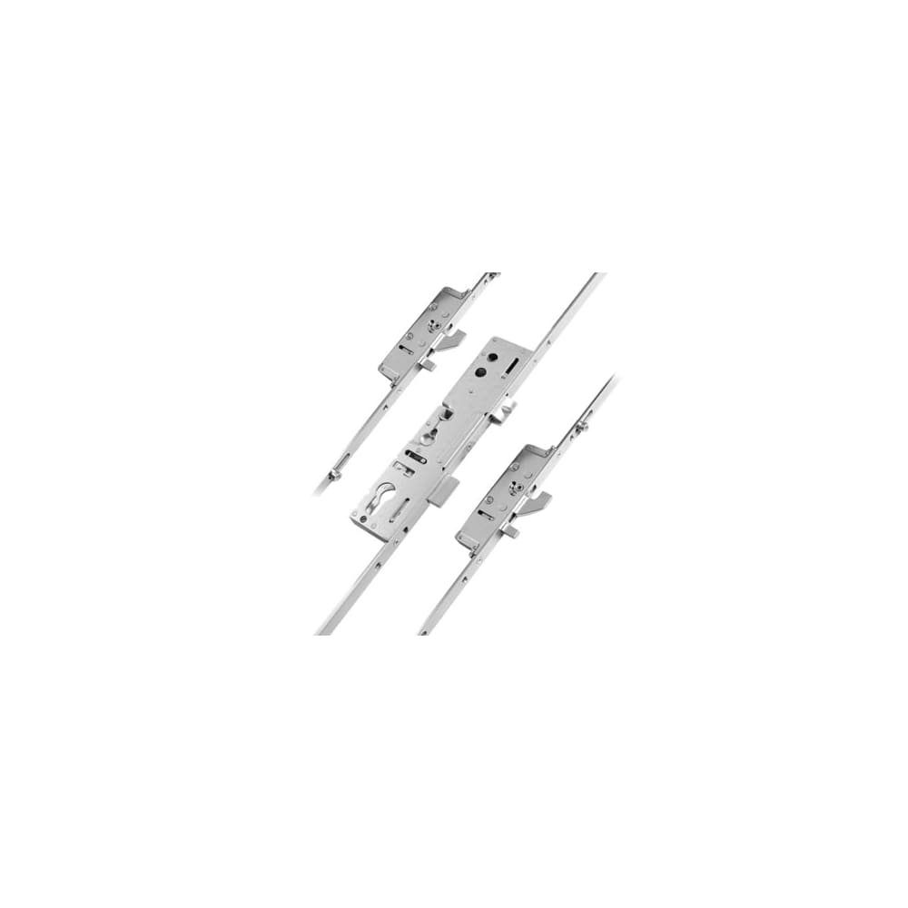 Yale Lockmaster Multipoint Door Lock - 4 Roller 2 Hook & Anti Lift Pin - 35mm Backset - 92mm c/c