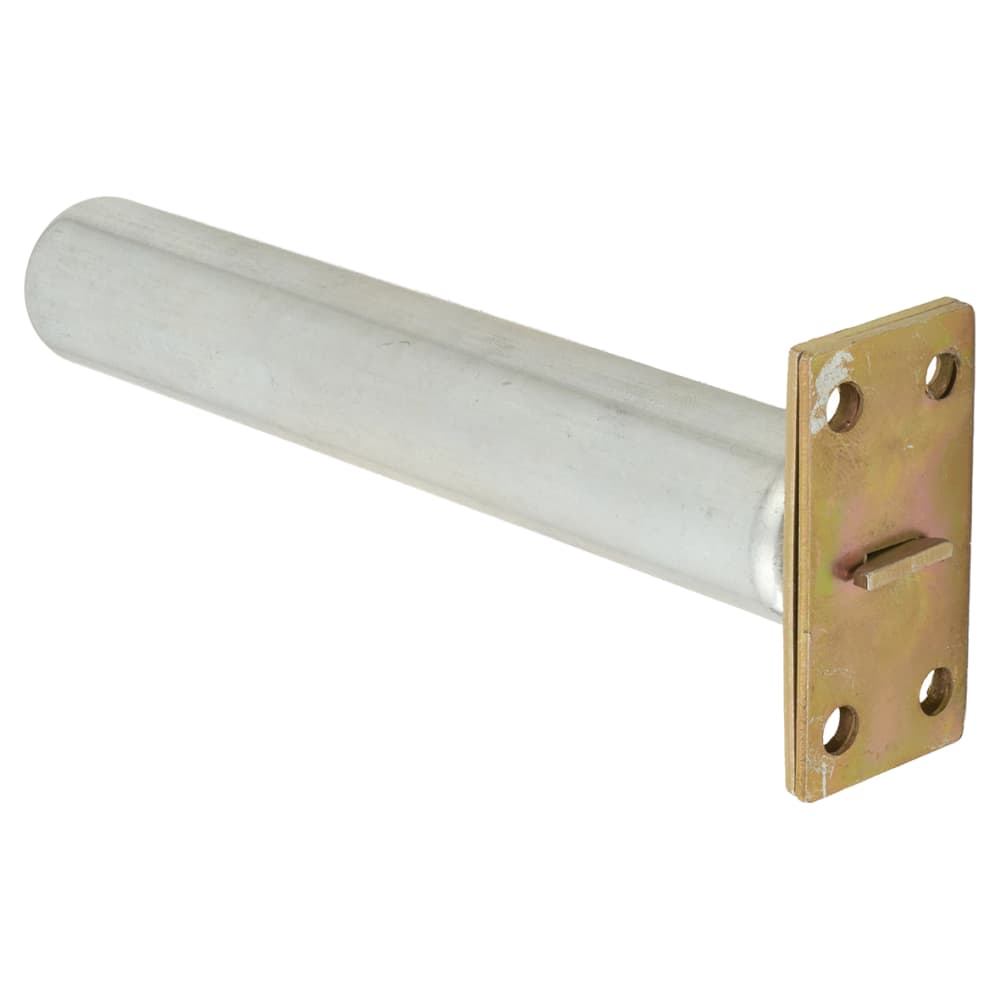 Chain Door Closer - Square Plate - Brass Plated