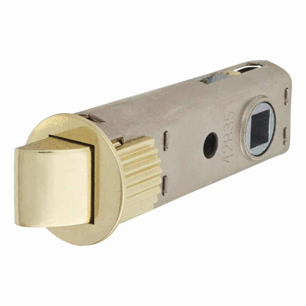 UNION JFL26 FastLatch Tubular Push-Fit Latch - 73mm Case - 57mm Backset - Round - Polished Brass