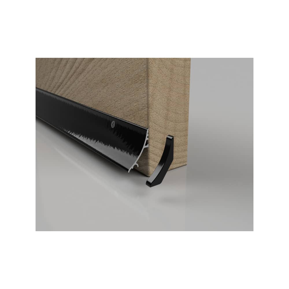 Stormguard SRD 32 Rain Deflector - 914mm Length - Inward/Outward Opening Doors - Black