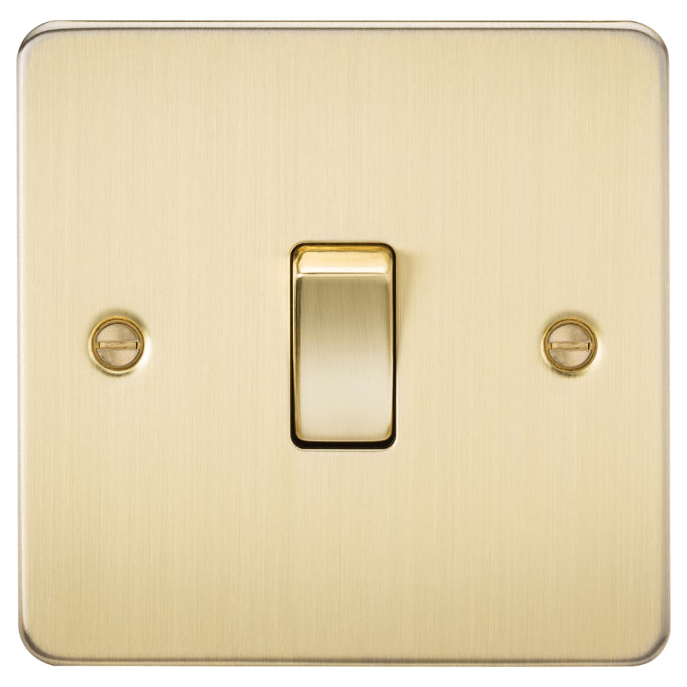 Knightsbridge 10AX 1 Gang Flat Plate Intermediate Light Switch ...