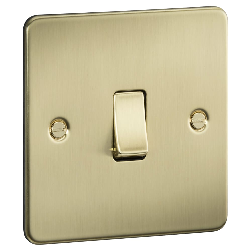 Knightsbridge 10AX 1 Gang Flat Plate Intermediate Light Switch ...
