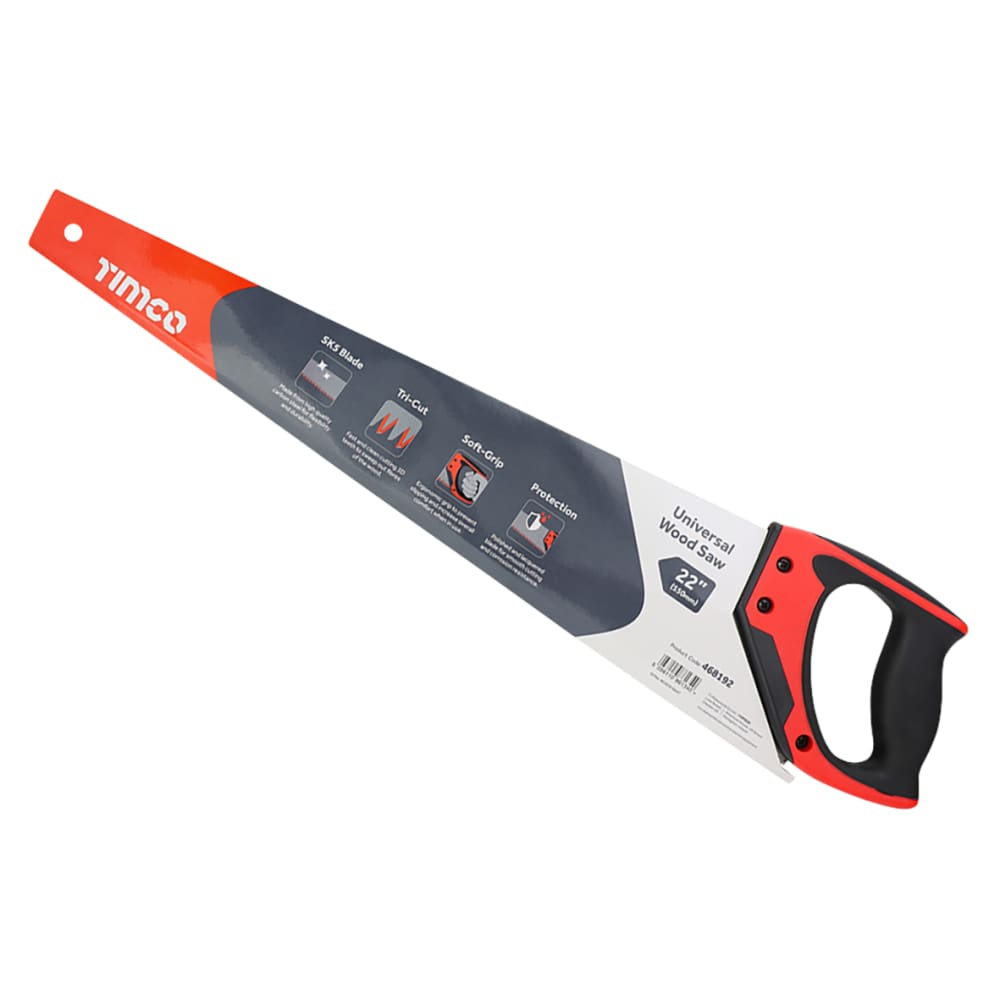 TIMCO Universal 22"/ 550mm Wood Saw - 9 TPI