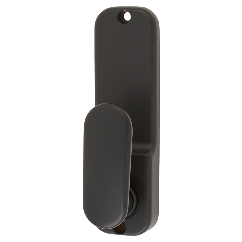Codelocks CL255 External Marine Grade Push Button Code Lock and Latch - Holdback - Black