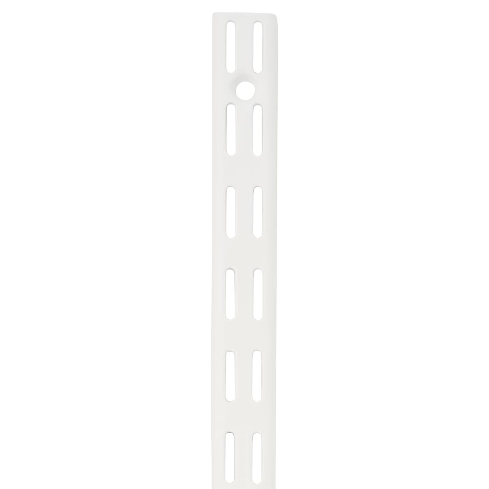 elfa Twin Slot Shelving System - Shelf Wall Upright - 1340mm Length - White