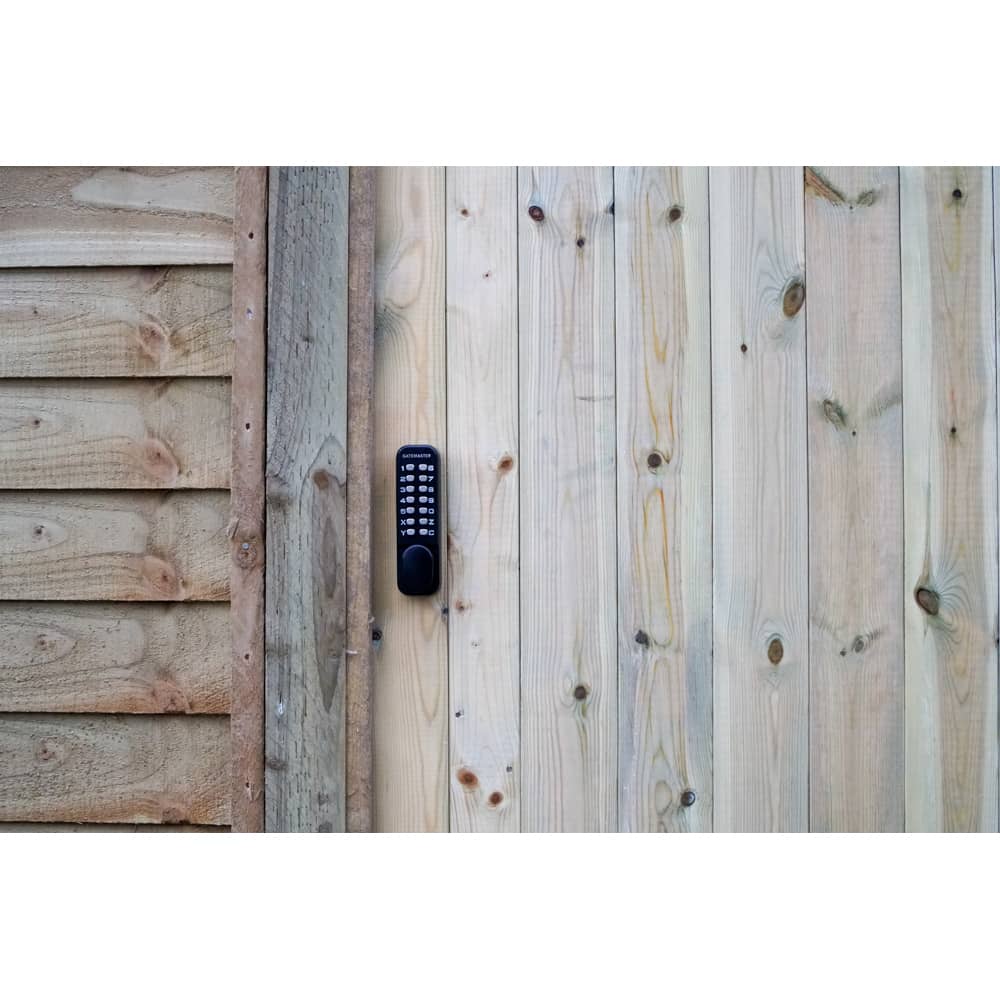 Gatemaster Superlatch Marine Grade Push Button Gate Code Lock - Black