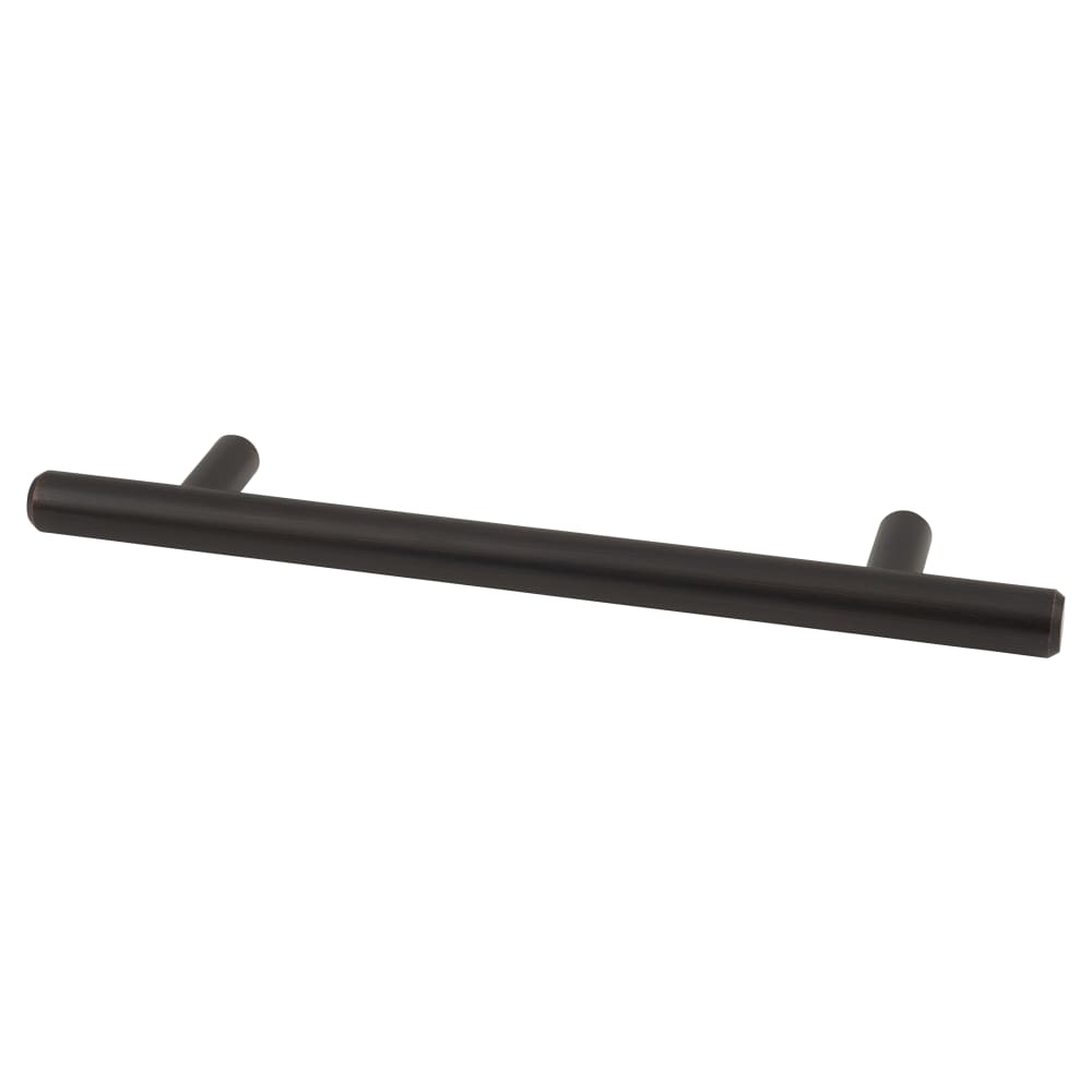 Altro 12mm T-Bar Cabinet Pull Handle - 128mm Centres - Brushed Oil Rubbed Bronze