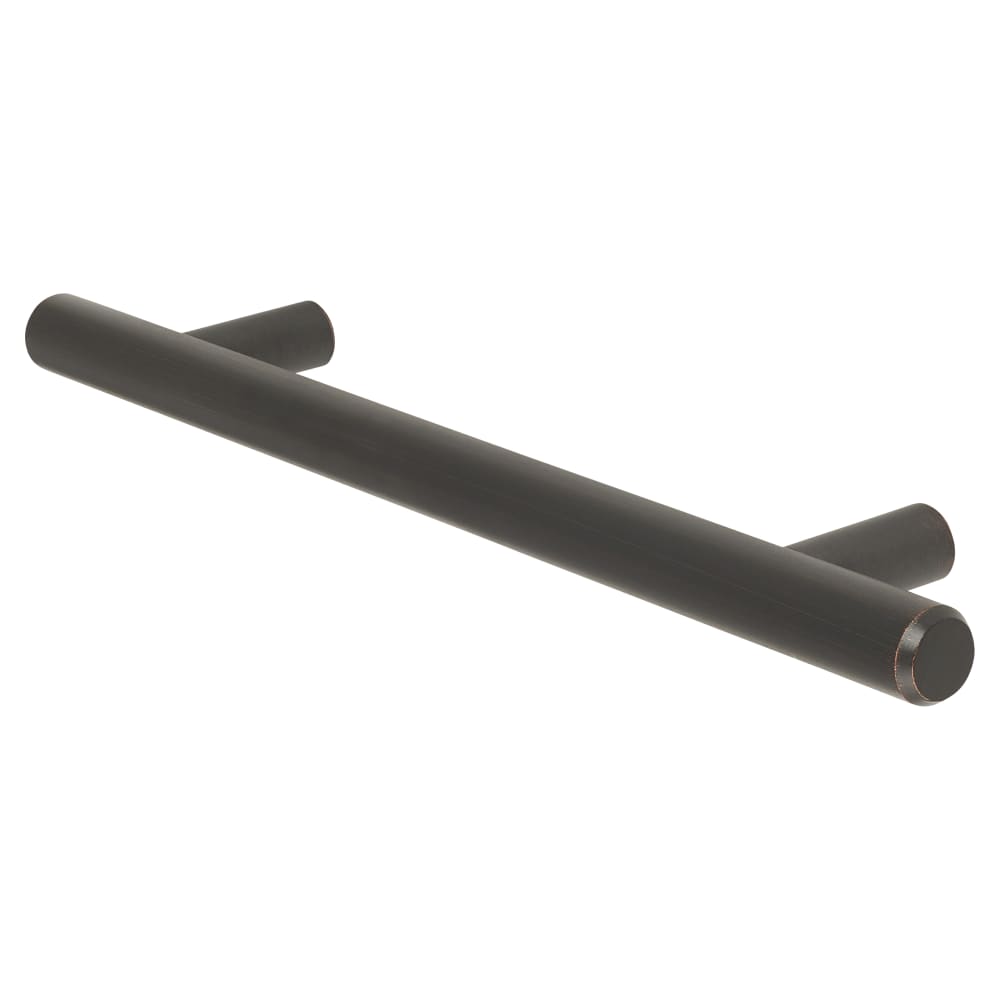 Altro 12mm T-Bar Cabinet Pull Handle - 128mm Centres - Brushed Oil Rubbed Bronze