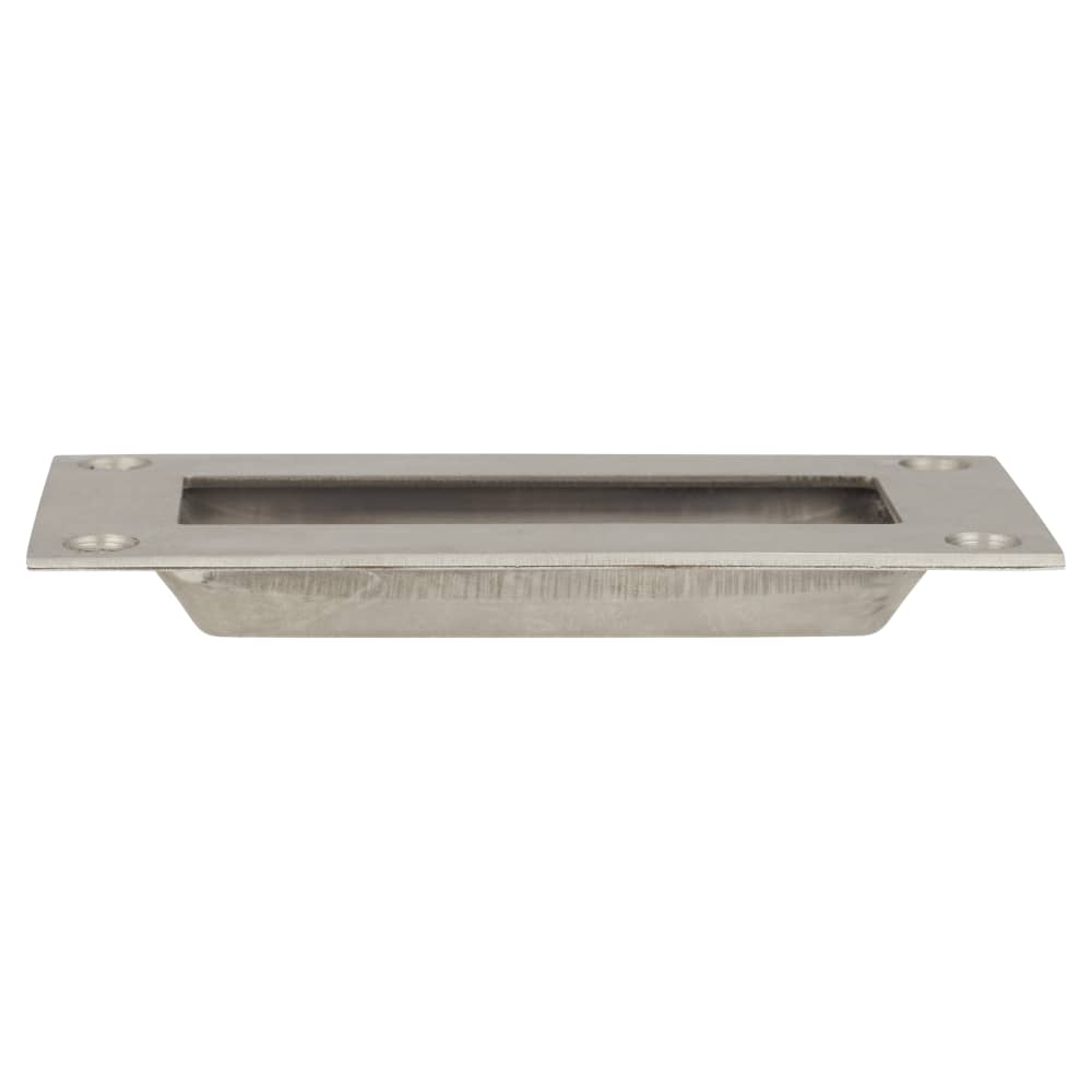 Altro Rectangular Flush Cabinet Pull Handle - 102 x 51mm - Satin Stainless Steel