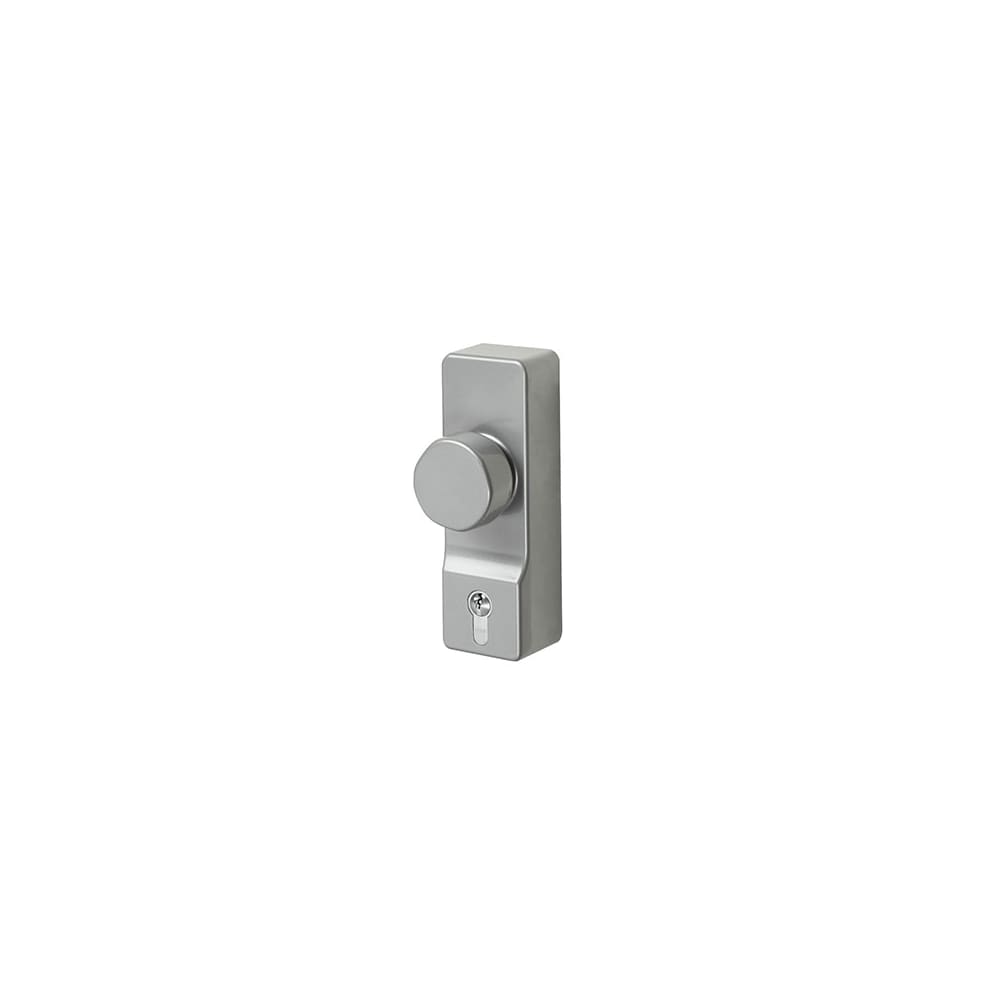 Exidor 302EC Outside Access Device - Round Knob - Silver