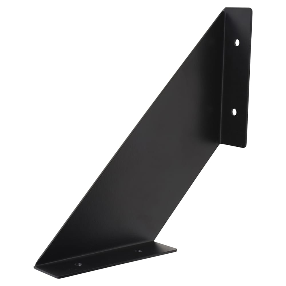 Altro Side Mounted Shelf Bracket - Matt Black