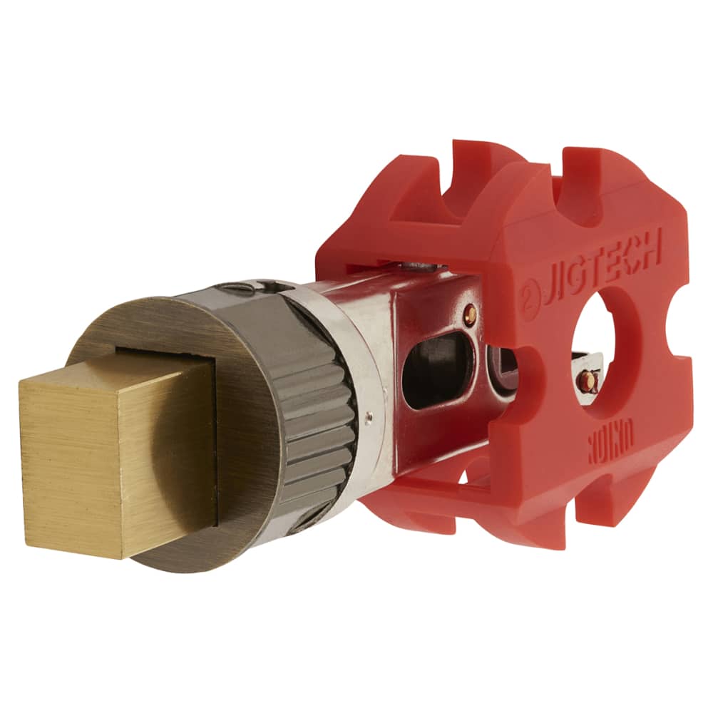 Jigtech Smartbolt Bathroom Bolt - 57mm Backset - Antique Brass