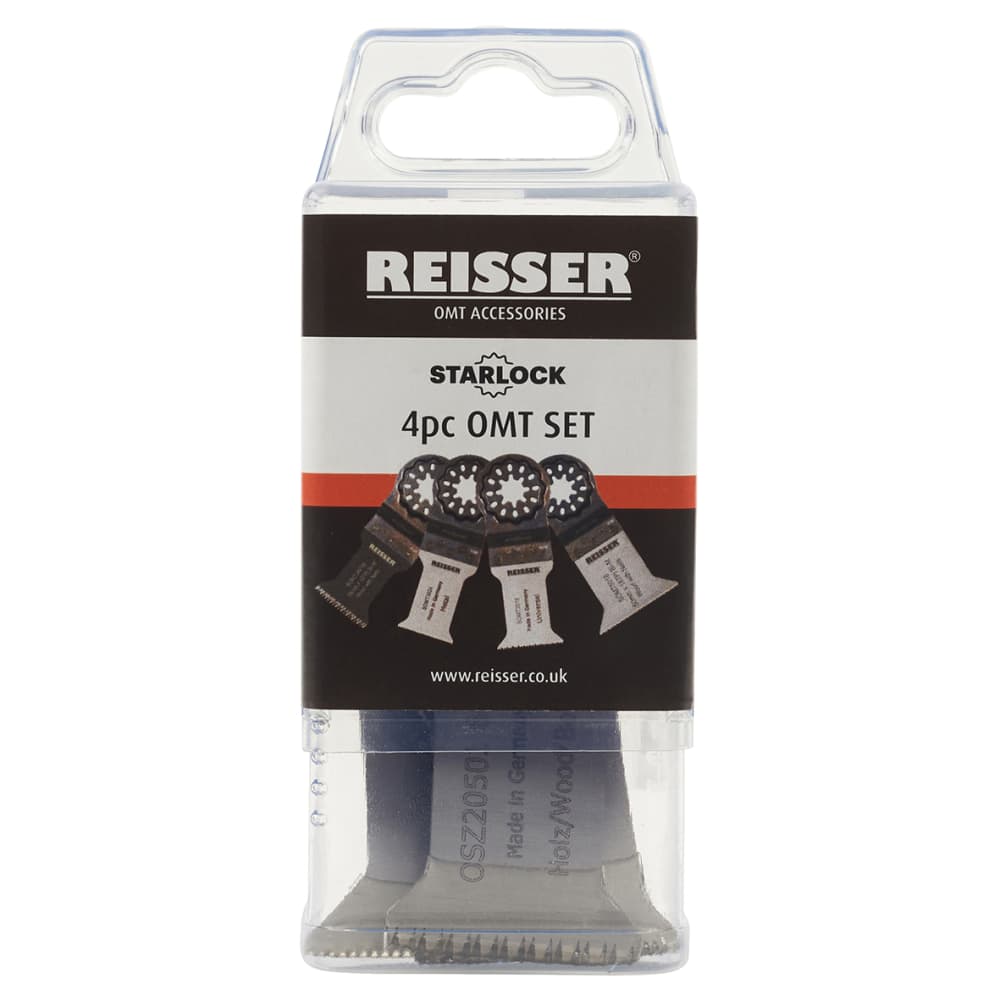 Reisser Starlock Multi Tool Blade Set - 4 Pieces