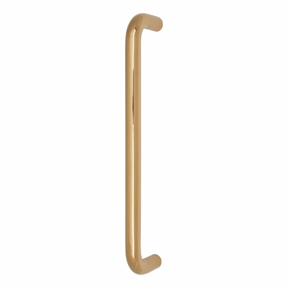 Hampstead 19mm D-Bar Door Pull Handle - Bolt Fix - 305mm Centres - PVD Brass