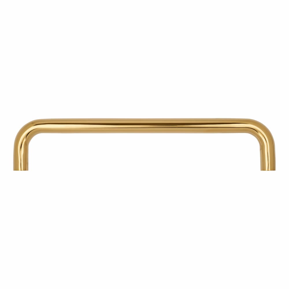 Hampstead 19mm D-Bar Door Pull Handle - Bolt Fix - 305mm Centres - PVD Brass