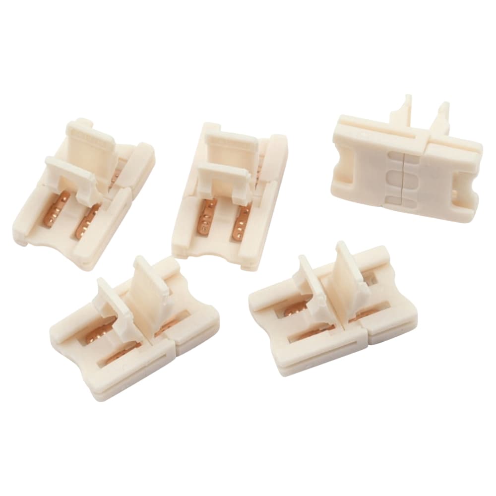 Integral LED Block Connector for IP20/IP33 10mm LED Strip Lights - Pack of 5 