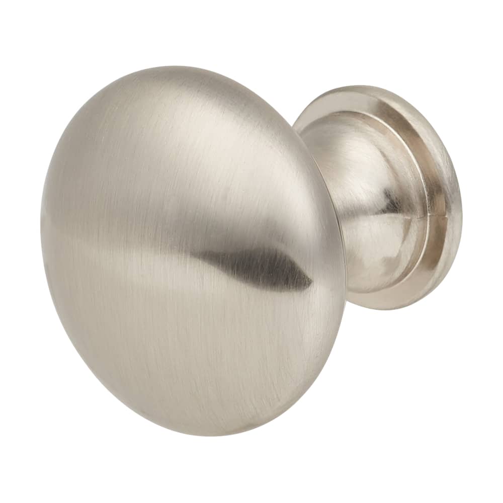 Altro Domed Round Cabinet Knob - 30mm Diameter - Satin Nickel
