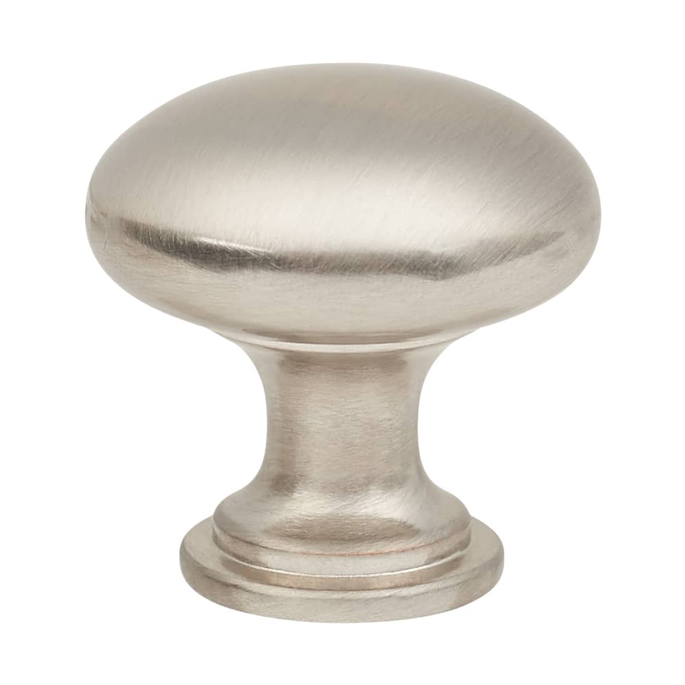 Altro Domed Round Cabinet Knob - 30mm Diameter - Satin Nickel