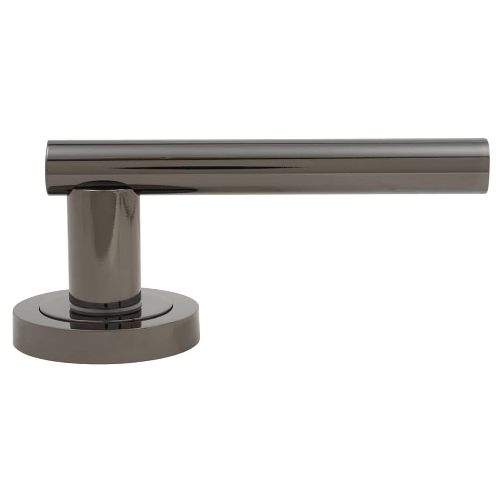 Altro Bella Door Handle on Rose - Black Nickel