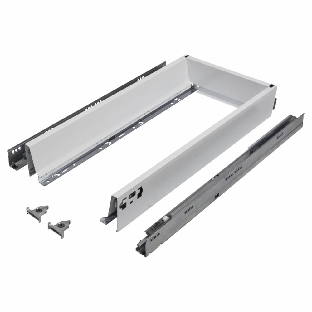 Blum TANDEMBOX ANTARO BLUMOTION Soft Close Drawer Pack - (H) 84mm x (D) 650mm x (W) 300mm - White