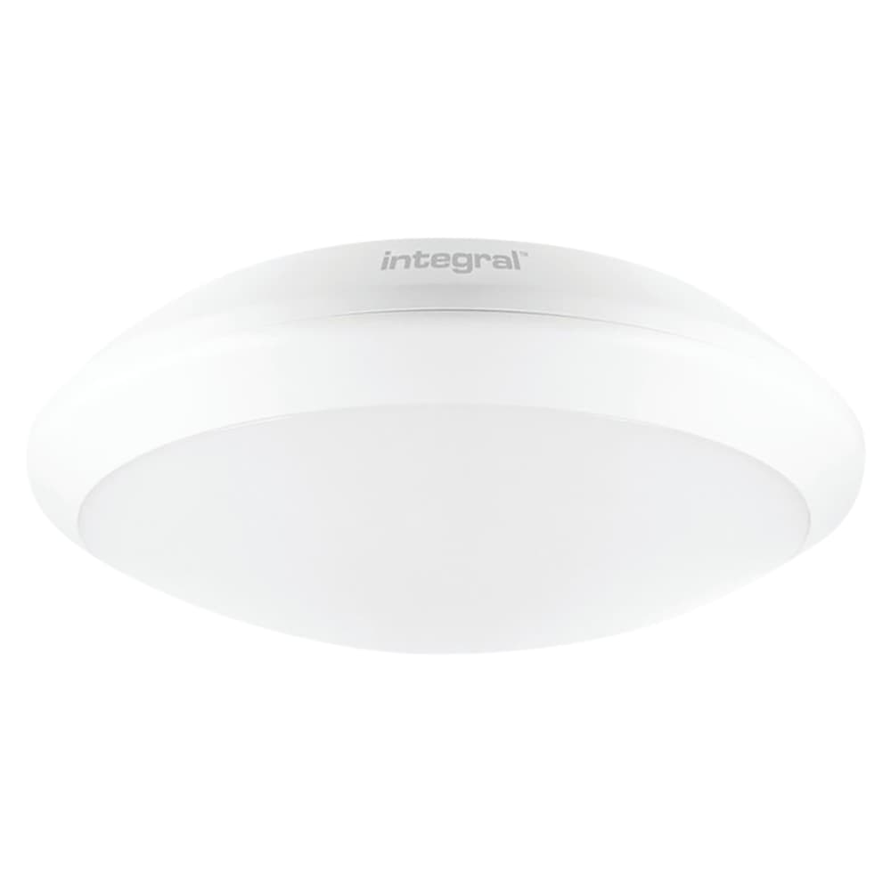 Integral LED 24W Tough-Shell+ LED Bulkhead Light with Microwave Sensor - IP66 - 4000K - White