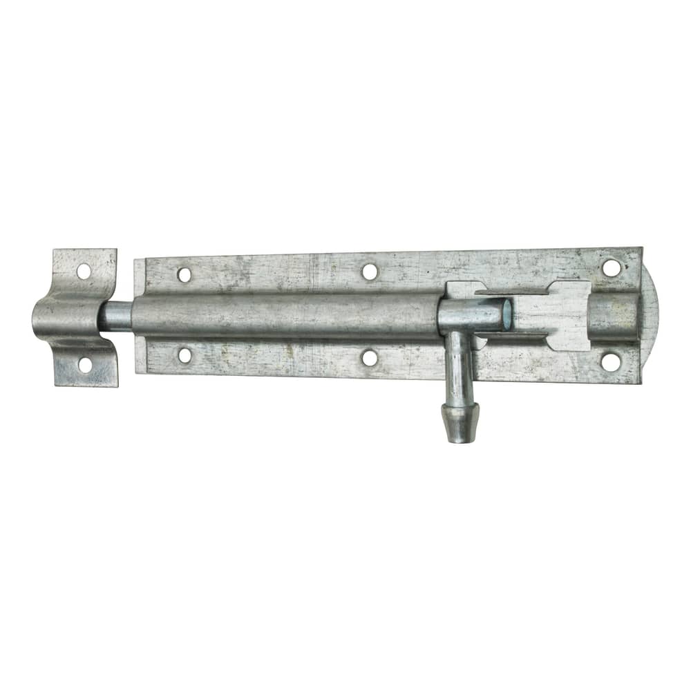 Reversible Gate Hinge Kit with Suffolk Gate Latch 450mm Galvanised IronmongeryDirect