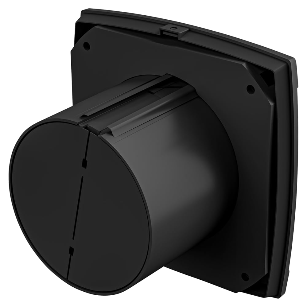 Everything Ventilation Helix Air EVEHA100S003 Bathroom Extractor Fan - 4"/100mm - Black