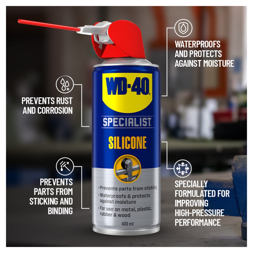 WD-40 High Performance Silicone Lubricant - 250ml