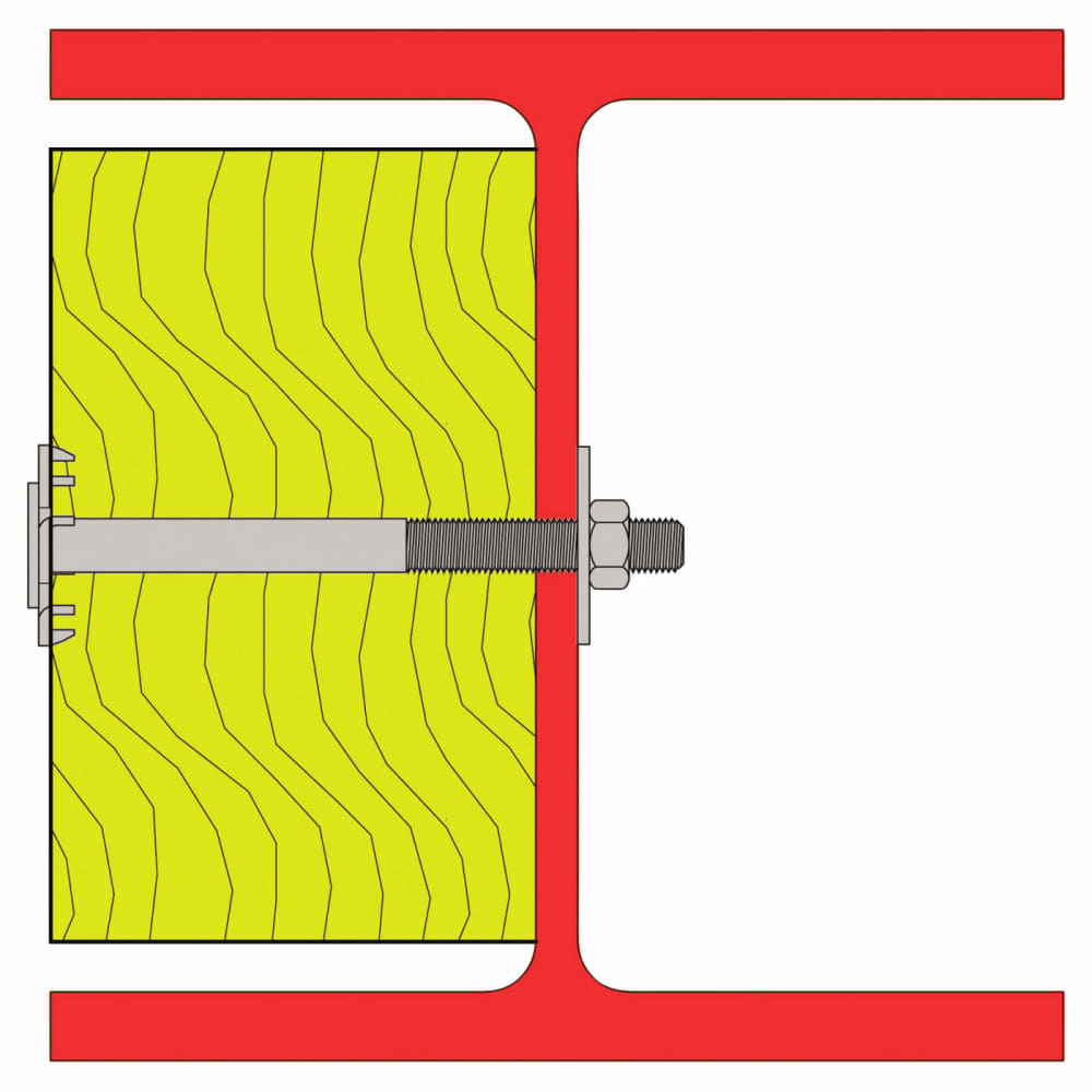 Joyner Bolt - M10 x 80mm - Pack of 10