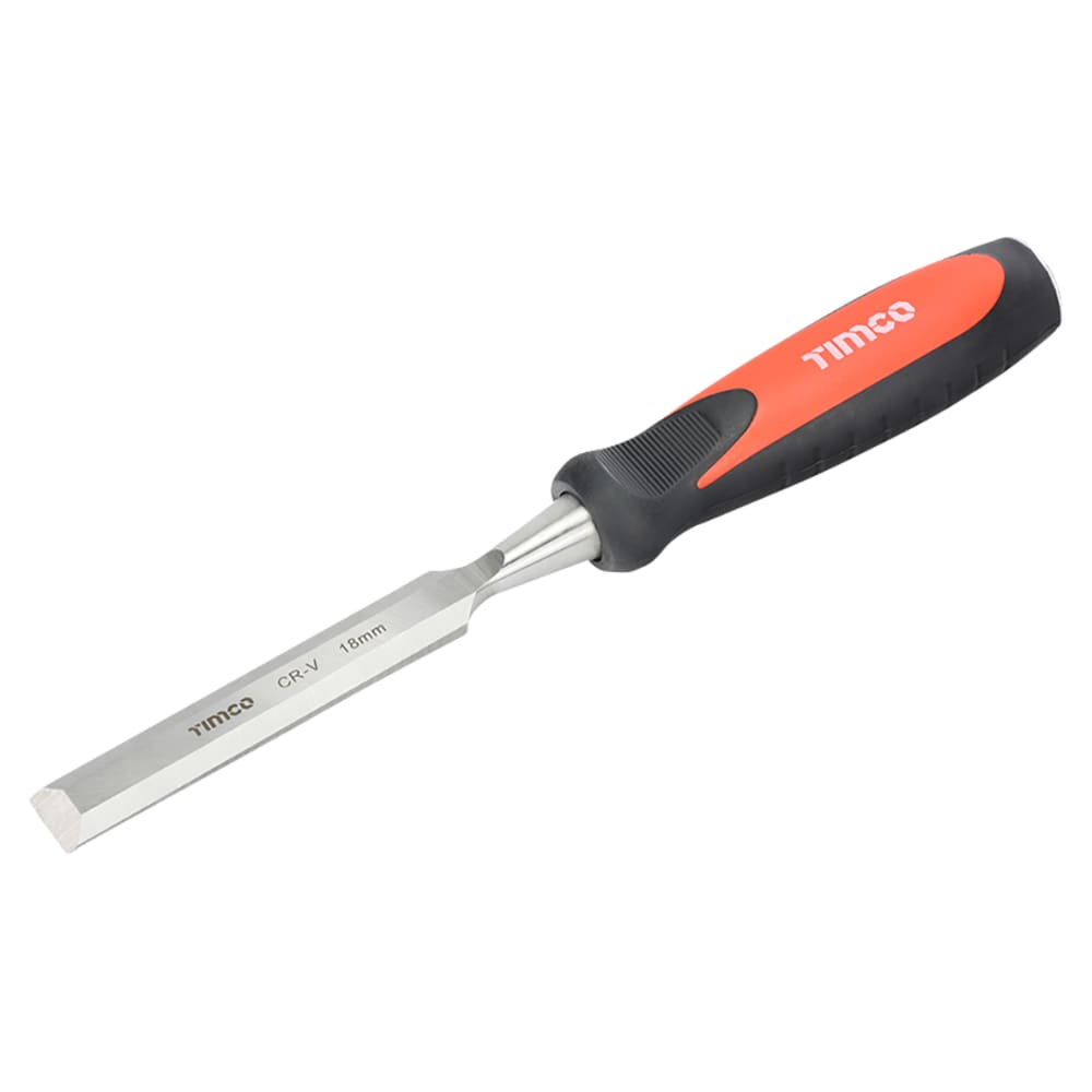 TIMCO Bevel Edge Wood Chisel - 18mm Blade Width