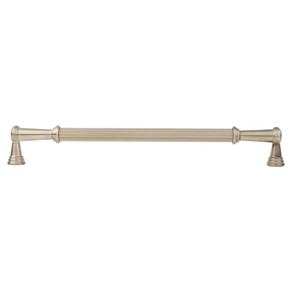 Hampstead Aquarius 10mm Lines T-Bar Cabinet Pull Handles - 224mm Centres - Satin Nickel