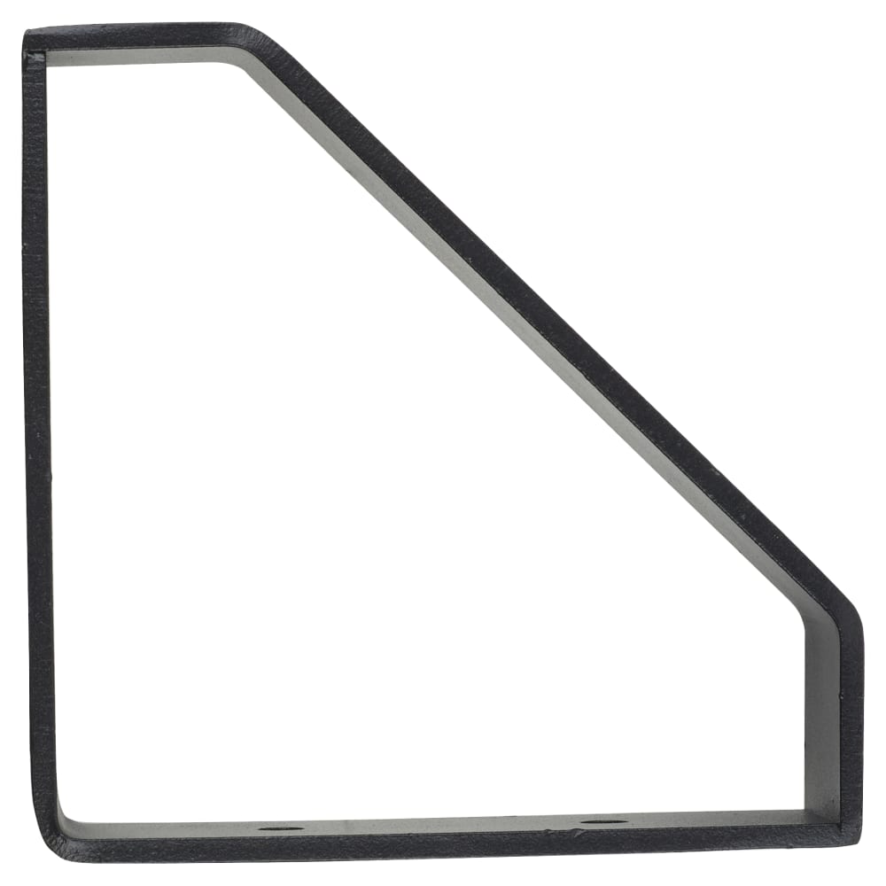 Altro Triangle Shelf Bracket - 100 x 100mm - Black - Pair 