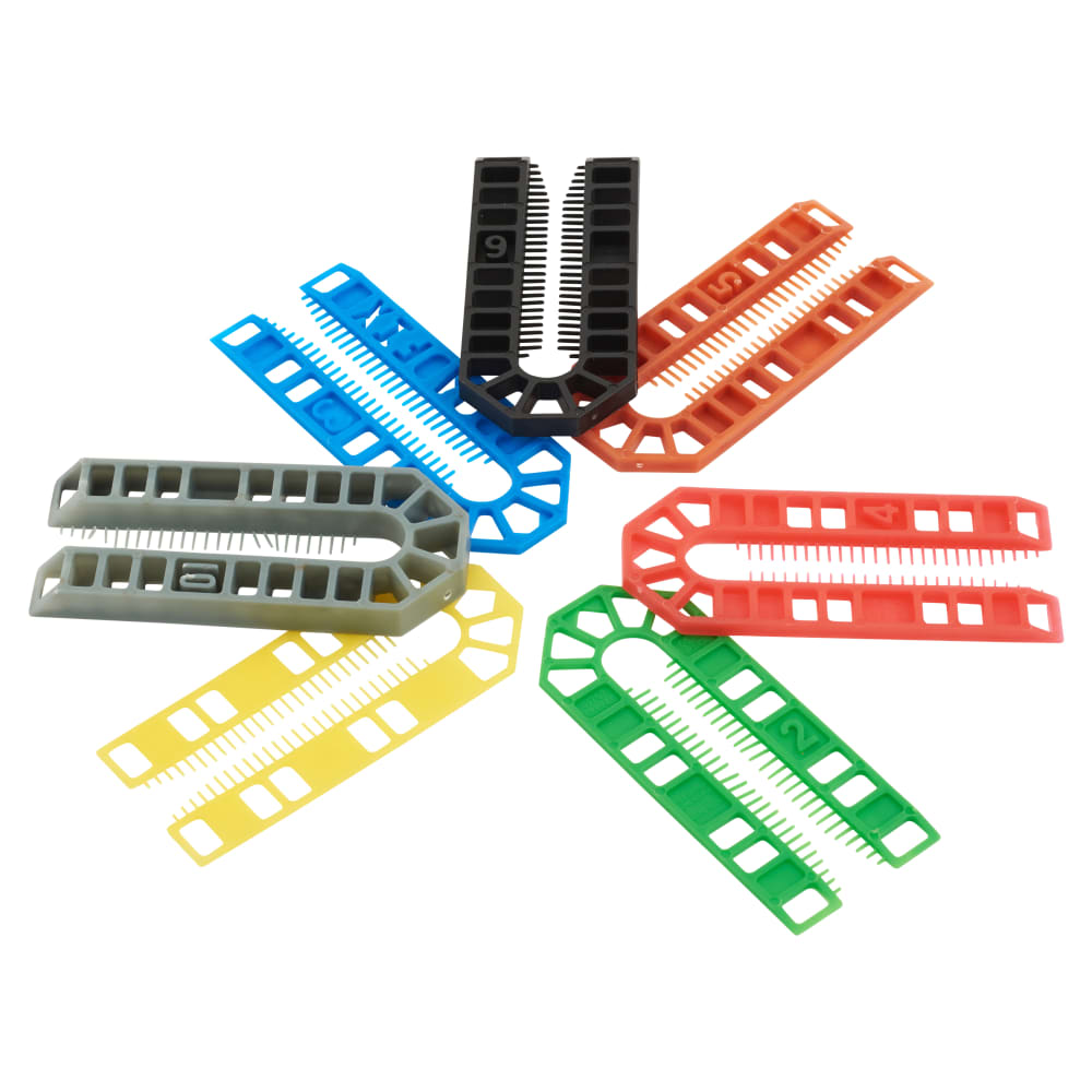 Broadfix Assorted Large Horseshoe Packer Shims - Pack of 200