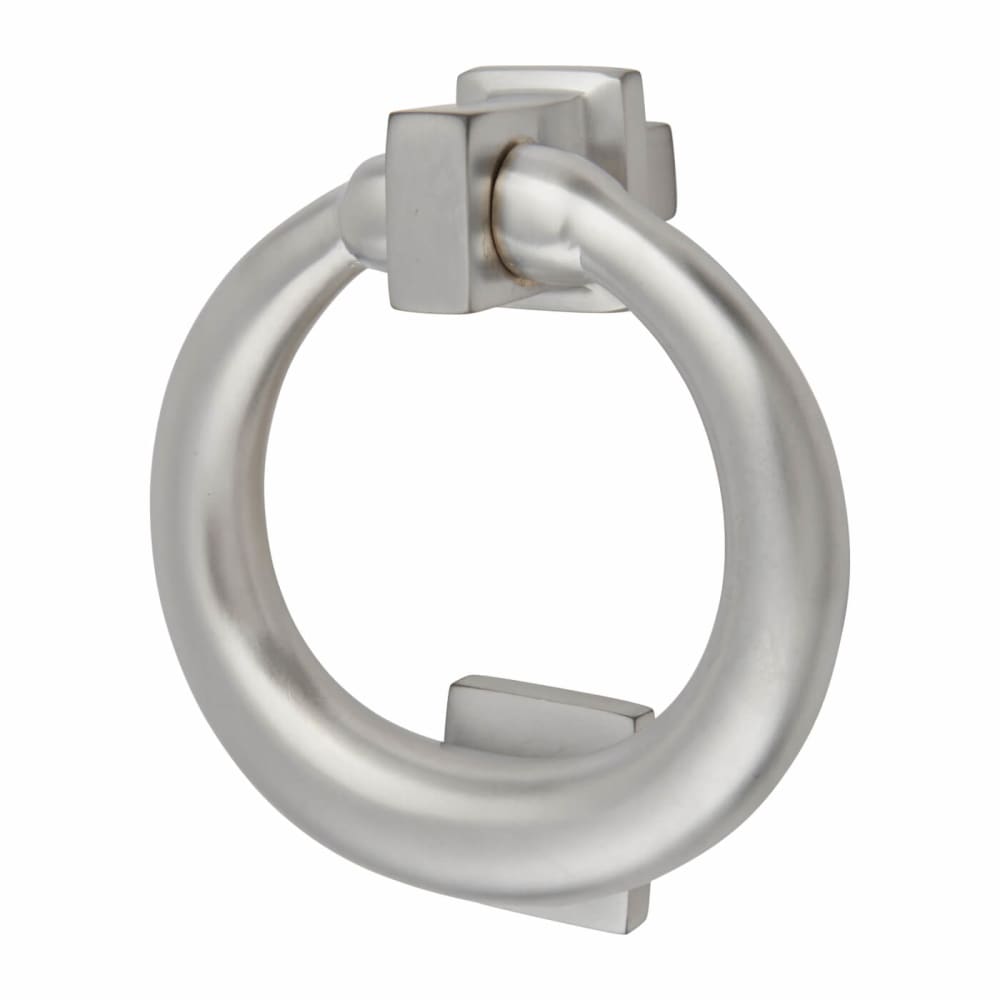 Altro Ring Door Knocker - Square - 115 x 100mm - Satin Chrome