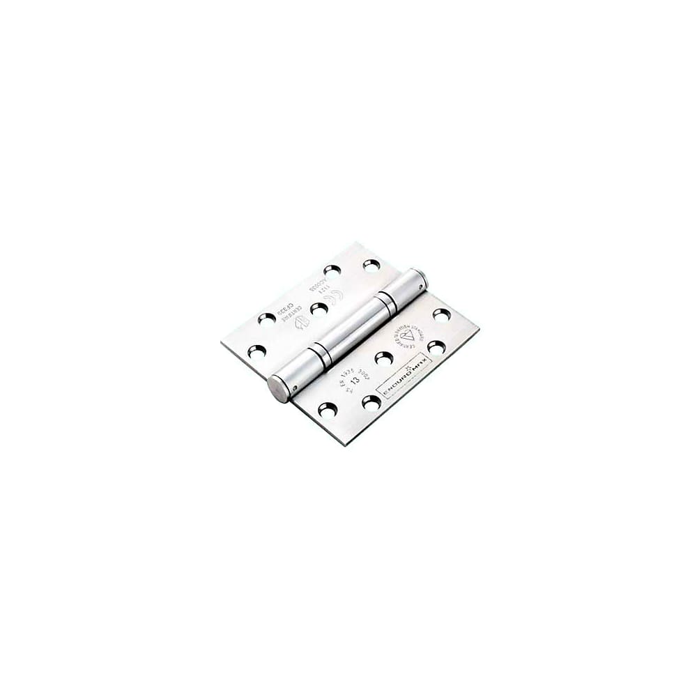 Enduro Triple Knuckle Thrust Grade 13 Butt Fire Door Hinge - 100 x 89 x 3mm - 304 Stainless - Pair