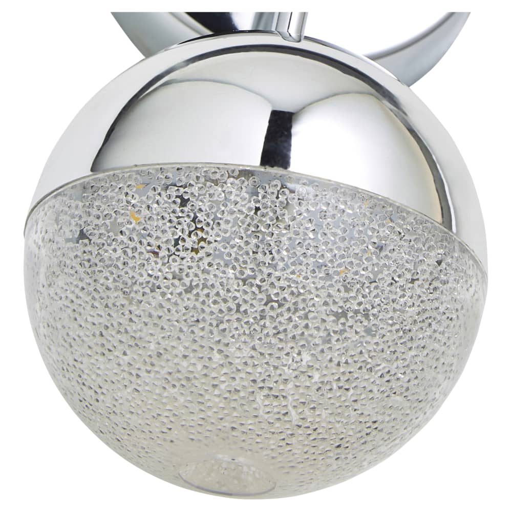 Forum Spa Rhodes 5W LED Indoor Wall Light - IP44 - 4000K Cool White - Chrome