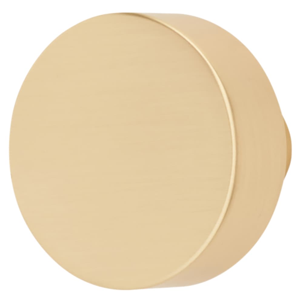 Altro Rye Round Cabinet Knob - 30mm Diameter - Satin Brass