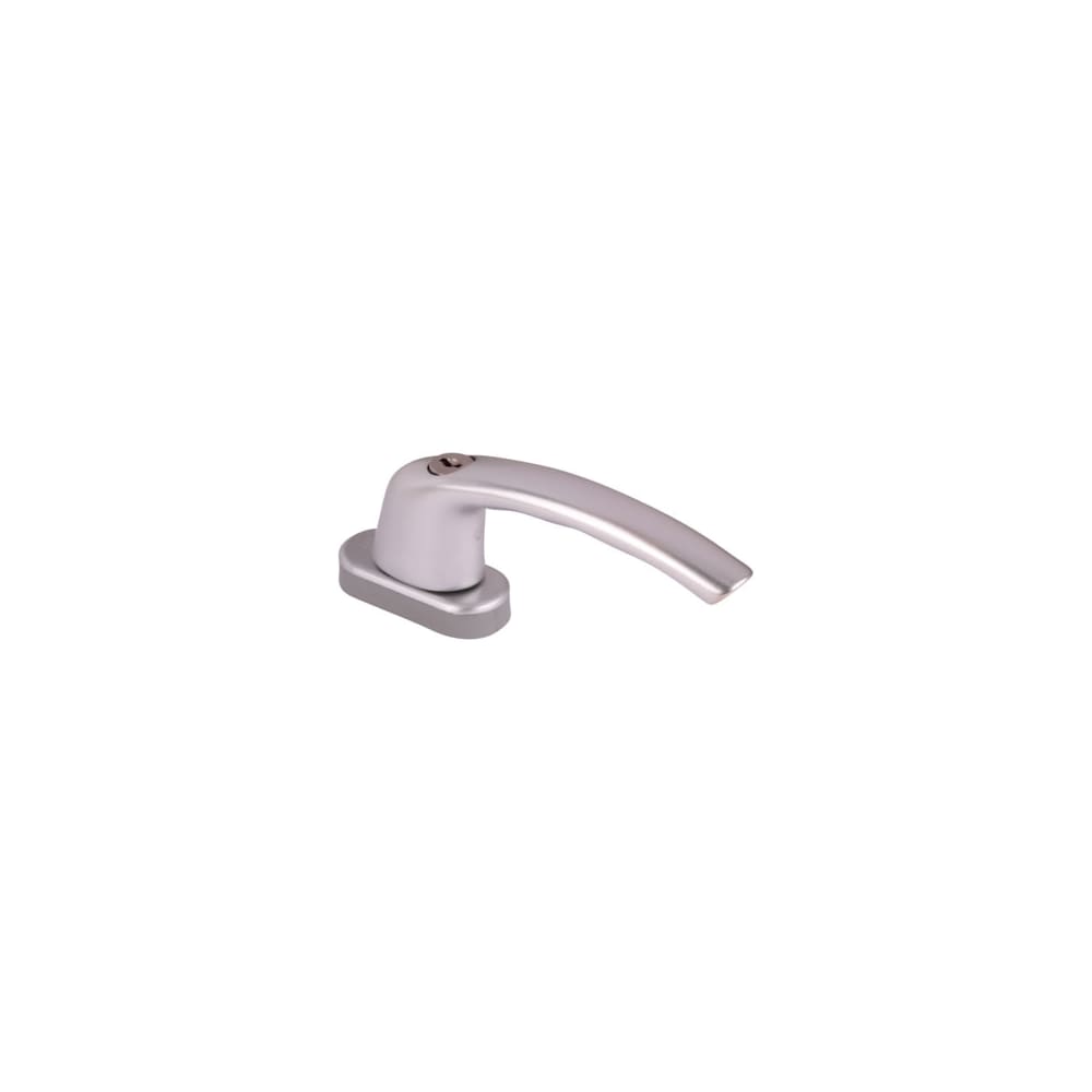 Hoppe TBT4 uPVC/Timber Tilt Before Turn Locking Multipoint Window Handle - Dual - Anodised Silver