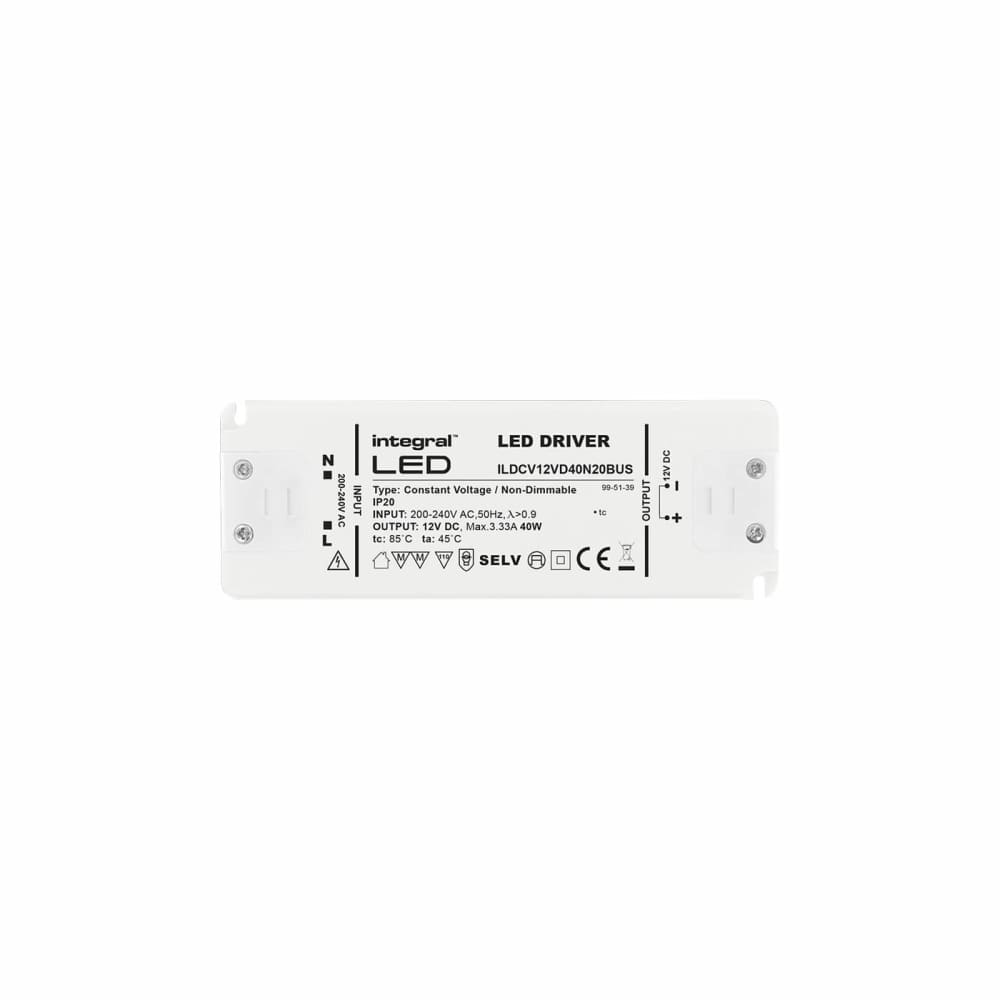 Integral LED 6W Flexible LED Strip Light with Driver - IP33 - 5000mm - 425 lumens - 3000K Warm White