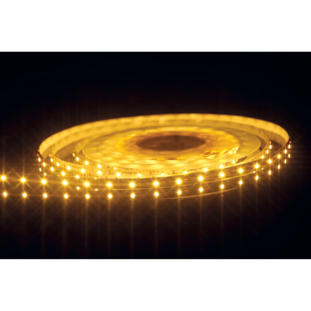 Integral LED 6W Flexible LED Strip Light - IP33 - 5000mm - 425 lumens - 3000K Warm White