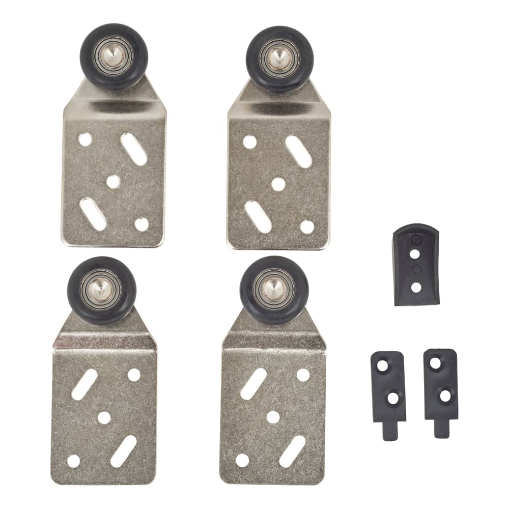 Klug Double Wardrobe Top Sliding Door Fitting Pack - 45kg Max Door Weight