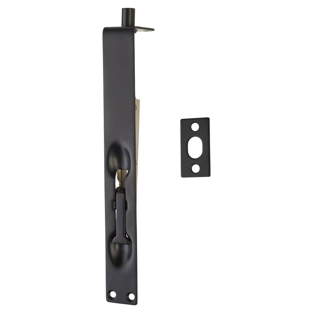 Altro Lever Action Flush Bolt - 200 x 25mm - Matt Black