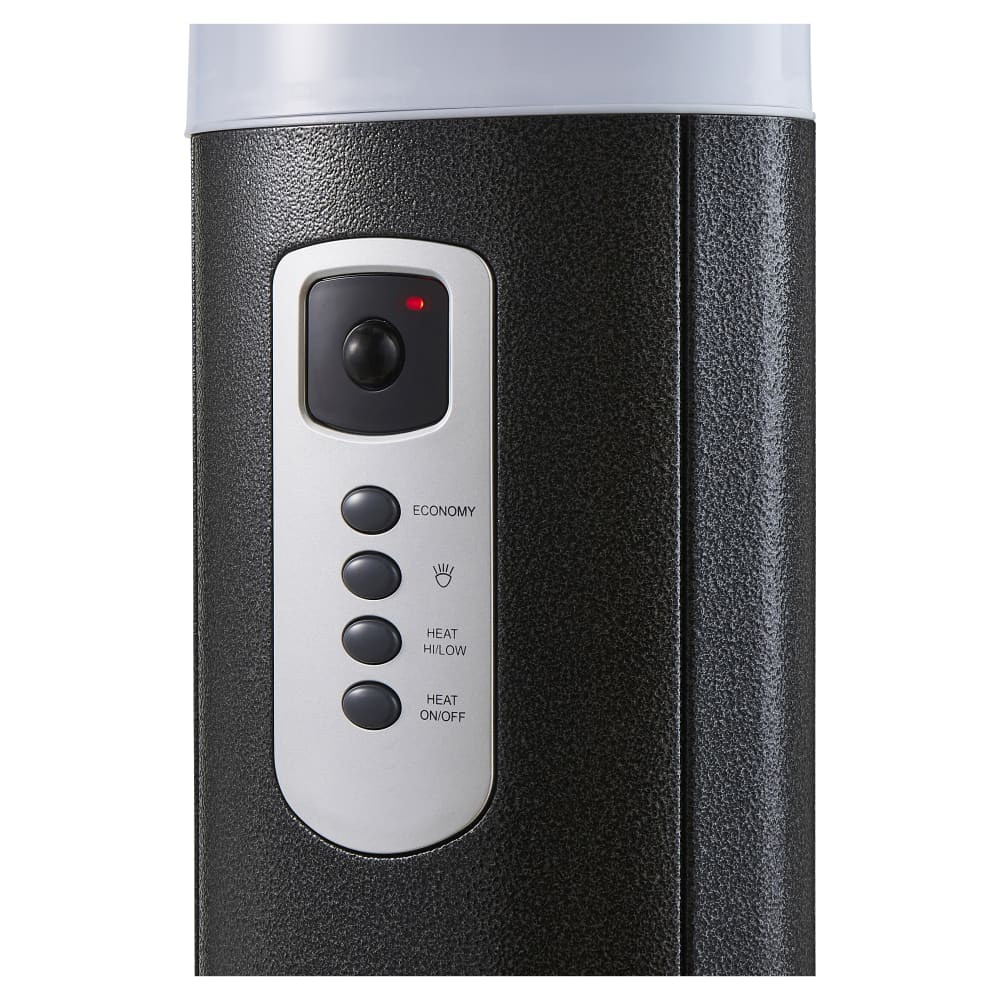 Forum Zink Amber IP55 Floor Standing Patio Heater with Remote Control - 1480/2960W