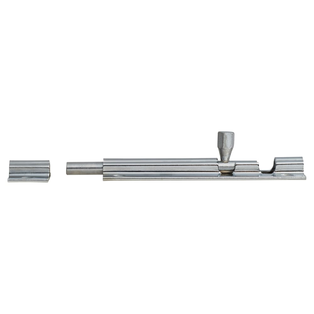 Touchpoint Budget Straight Barrel Bolt - 100 x 25mm - Polished Chrome