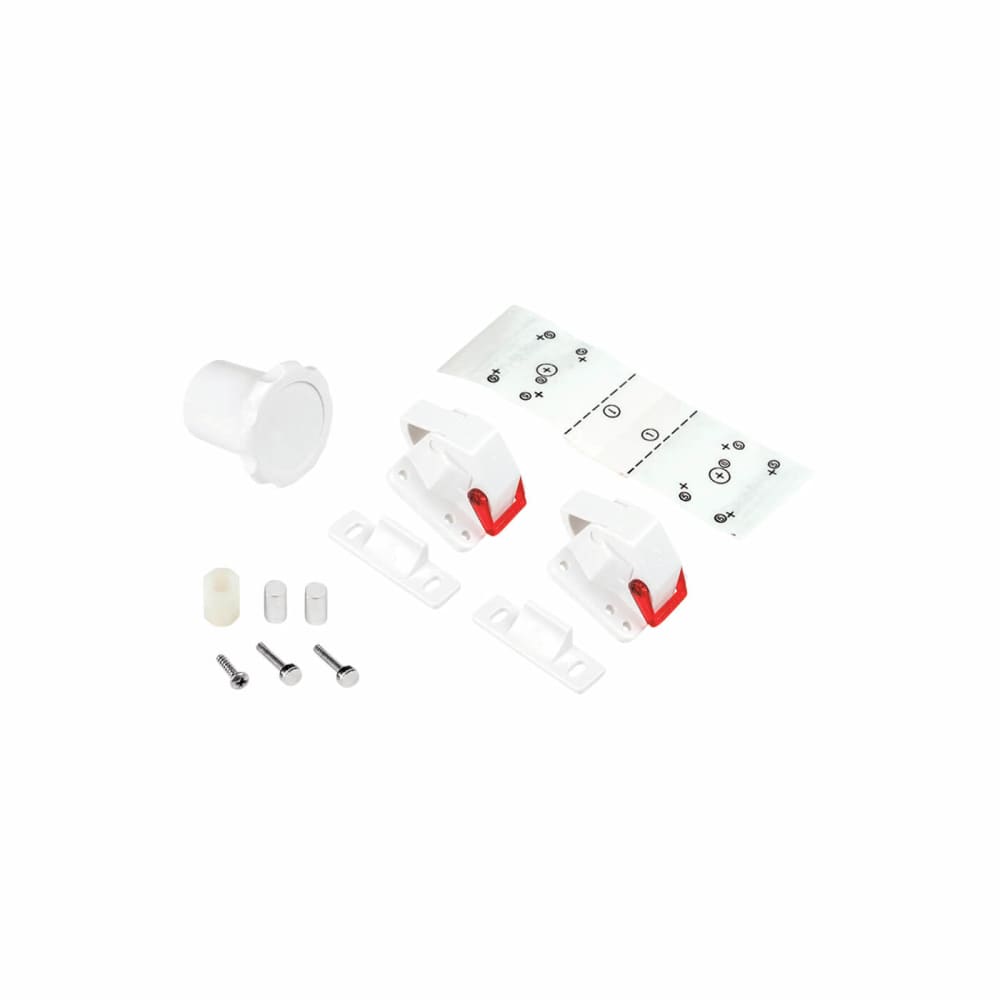 Emuca Reva Lock Magnetic Child Safety Cabinet Lock - Pack of 2