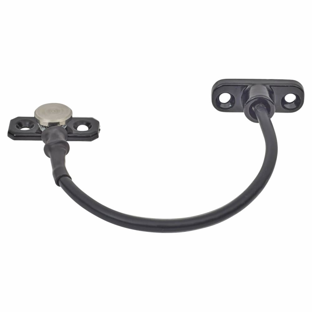Jackloc Perma Permanent Fixed Cable Window Restrictor – Black 