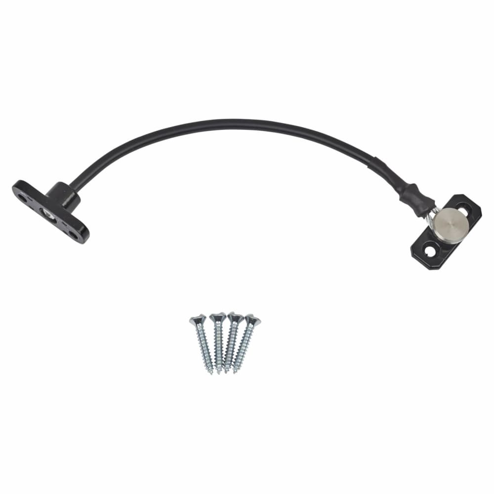 Jackloc Perma Permanent Fixed Cable Window Restrictor – Black 