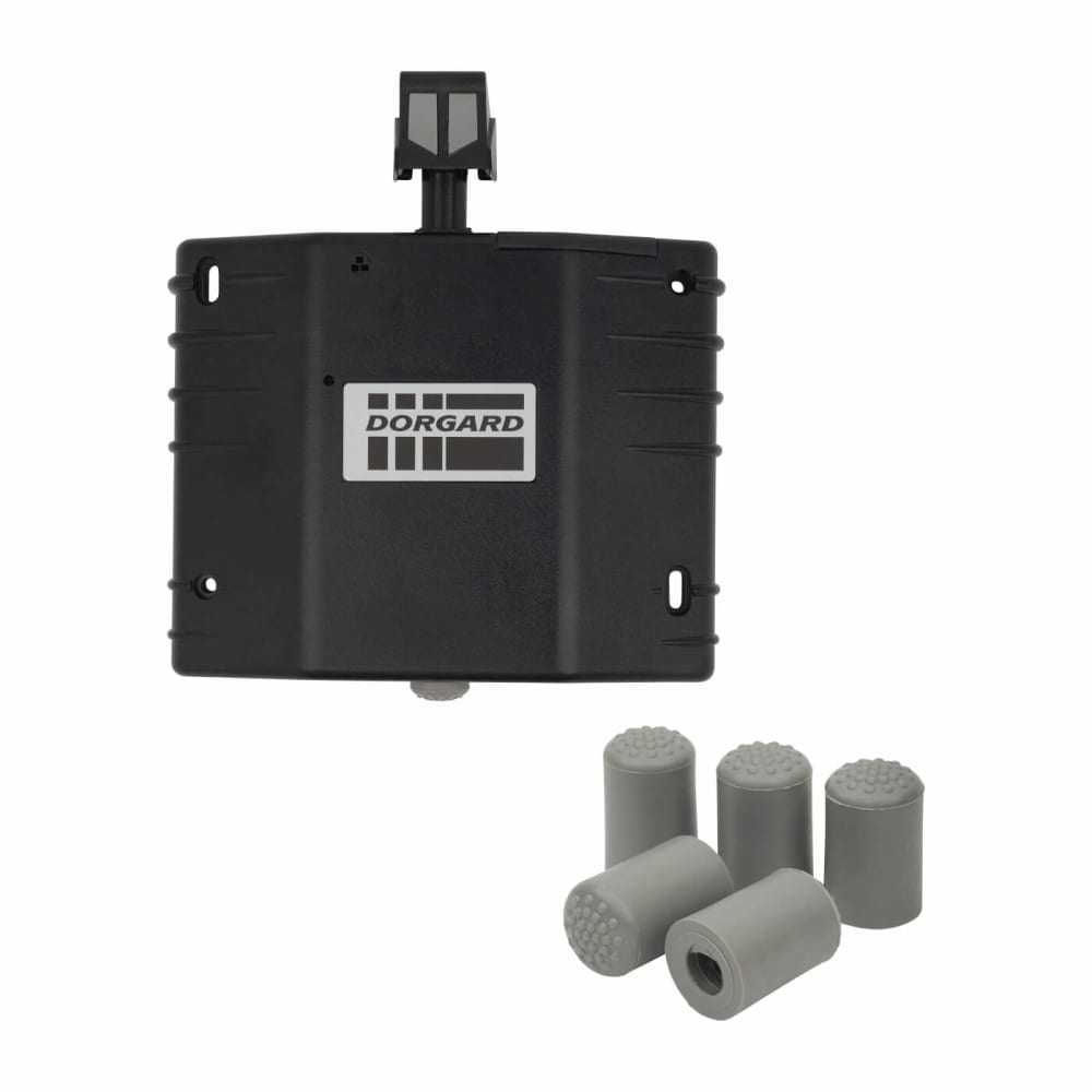 Fireco Dorgard Fire Door Holder - Black with Spare Ferrules