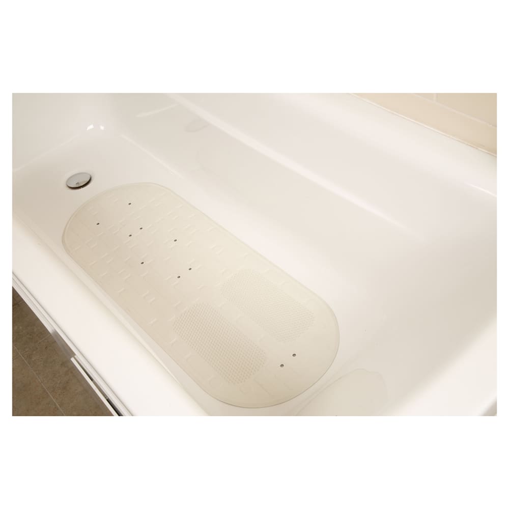 Croydex Serenity Foot Massage Bath Mat - 900 x 330mm - White